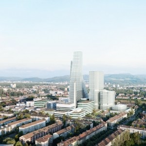Roche's projected four-tower R&D centre