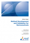 Method Development and Validation for Nutraceuticals
