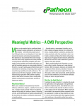 Meaningful Metrics – A CMO Perspective