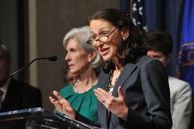 Dr, Margaret Hamburg, FDA Commissioner, delievers remarks at the HHS 2014 Budget Press Conference,