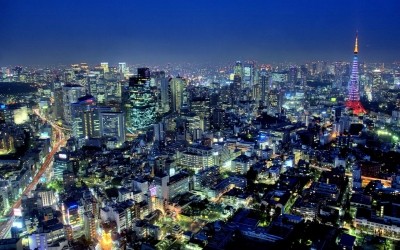 A view of Tokyo