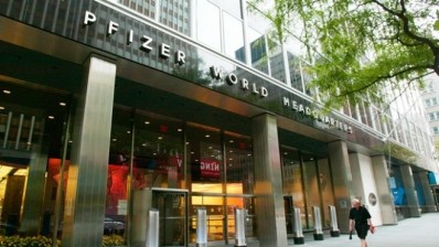 Pfizer HQ in New York (for the time being)
