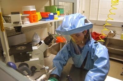 Biohazard four lab needed to work with Ebola virus