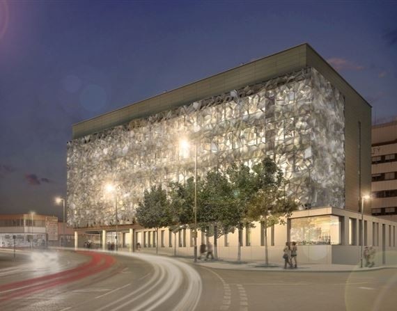 Architects' plans for the Nottingham, UK facility
