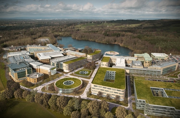 Former AstraZeneca R&D site in Alderly Park, Cheshire, is now  home to over 100,000 sq m of scientific laboratory space