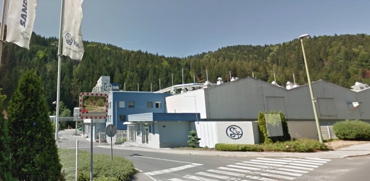 Lek API facility in Prevalje, Slovenia set for expansion (source Google maps) 
