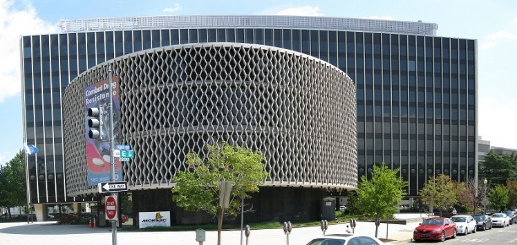 Pan American Health Organisation building in Washington DC, US