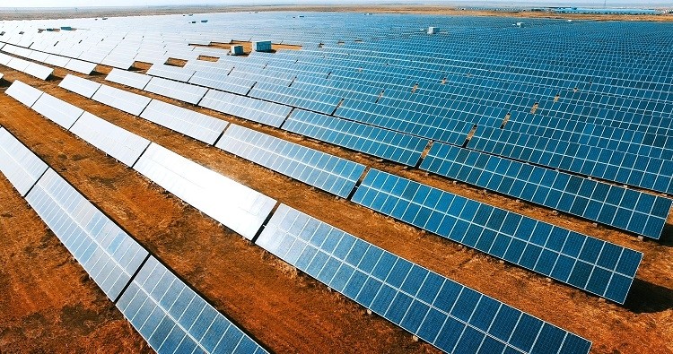 Solar panel field, North Carolina. Image: Novo Nordisk