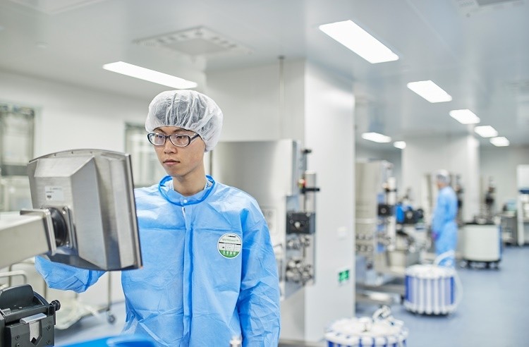 Biopharmaceutical production from Boehringer Ingelheim in Shanghai, China (Image: Boehringer Ingelheim)