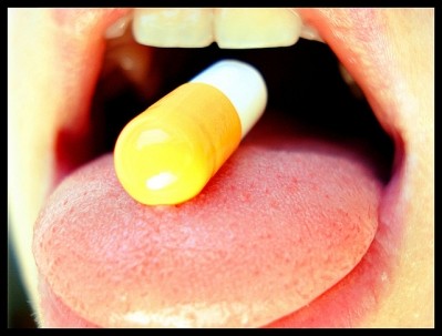 The sensor kicks in when the pill reaches the stomach (Image: Ana C./Flickr)