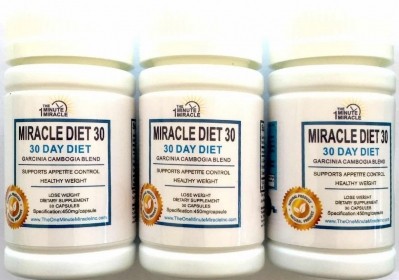 Miracle Diet 30 capsules contained a banned laxative