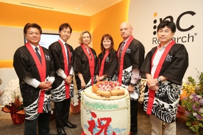 The grand opening at INC Research's new offices in Tokyo, Japan.