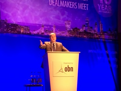 George Freeman MP spoke at Biotrinity in London on Tuesday
