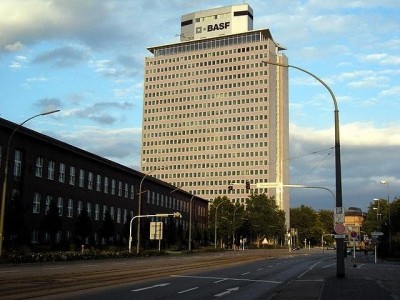 BASF's main administrative building in Ludwigshafen,Germany
