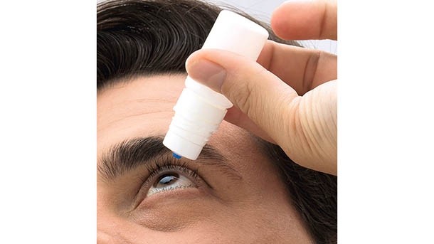 Safe preservative free multi-dose eye drops