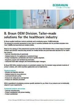 Tailor-made solutions for the healthcare industry