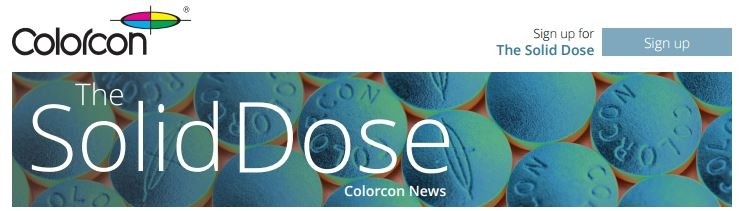 The Solid Dose, Latest News from Colorcon