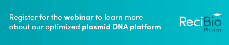 An optimized Plasmid DNA platform to accelerate the path to clinic and commercialization